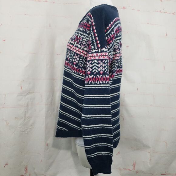 Le Tigre Fair Isle sweater Wool blend large - Picture 3 of 7